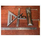 Levels, Saw, Ruler, T-Bevel