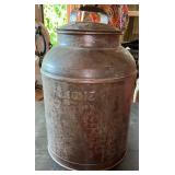 Vintage Metal Milk Jug