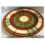 Vtg. Erphila Czechoslovakia 'Tartan' Charger