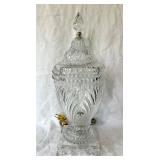 Beautiful Crystal Urn Table Lamp