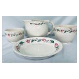 4-Vintage UNL Cambridge Dishes