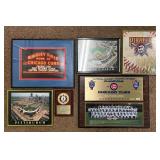 Lot of Framed Pictures & Plaque to do w/ Baseball