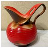 Vtg. Bohemian Czechoslovakia Pottery Pitcher