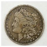 1890-O Morgan Silver Dollar