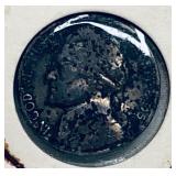 1945 US 'Wartime' Jefferson Nickel