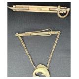 Antique Tie Clips