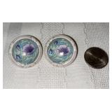 Vintage Avon 'Porcelain Petals' Stud Earrings