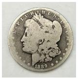1889 Morgan Silver Dollar