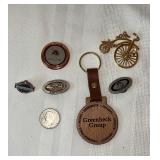 Variety of Pins & Keychains