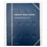 Liberty Head Nickel Collection Folder