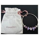 Pandora Bracelet w/7 925/Pandora Charms