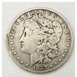 1887-O Morgan Silver Dollar