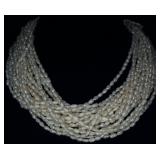 Many Seed Pearl Necklace