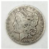 1899-O Morgan Silver Dollar