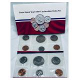1987 Uncirculated Coin Set