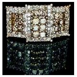 10 Karat Gold Chocolate & White Diamond Ring
