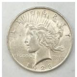 1923 Peace Silver Dollar