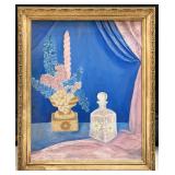 Vtg. Original Still Life Bouquet Painting, Signed