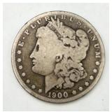 1900-O Morgan Silver Dollar