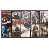 Lot of 10 Action Movies