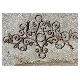 Wrought Iron Motif Wall Decor