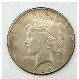 1922-S Peace Silver Dollar
