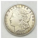 1921 Morgan Silver Dollar