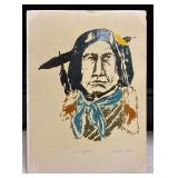 Limited Edition Lithograph Titled ï¿½Grandfatherï¿½