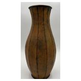 Rustic-style Metal Vase