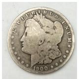 1900-O Morgan Silver Dollar