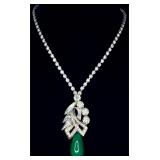 Elegant Clear Rhinestones Necklace