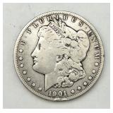 1901-O Morgan Silver Dollar