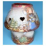 VTG Kirklandï¿½s Potterï¿½s Garden Angel Candle Lamp