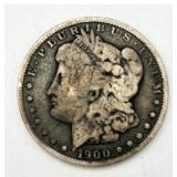 1900-O Morgan Silver Dollar