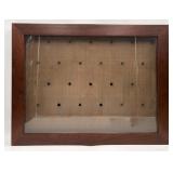 Wood & Glass Key Hanging Case