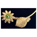 Wells 14KGF Sunflower Pin