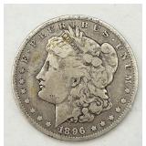1896-O Morgan Silver Dollar