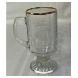 Princess House Heritage Gold Trim w/Texaco Logo