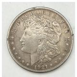 1921-S Morgan Silver Dollar