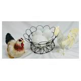 Rustic Egg Gathering Centerpiece