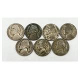 7-35% Silver Wartime Jefferson Nickels