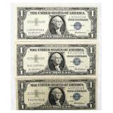 3-1957 $1 Silver Certificates