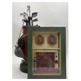 Golf Bag Table Lamp & Golf Shop Picture