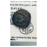 ï¿½Widow's Mite,' Ancient Jewish Bronze Coin
