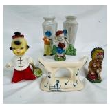 Collection of Small Vintage Porcelain Figurines