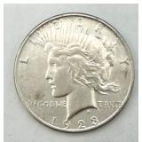 1923-D Peace Silver Dollar