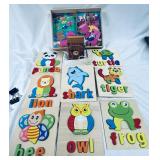 9 Puzzles & Wooden Bank