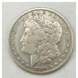 1889-O Morgan Silver Dollar