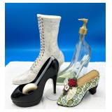 Lot of Fancy Shoe Items