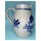 Vintage German Salt-Glazed Stoneware Pitcher